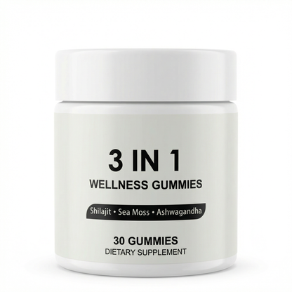 Shilajit 3-in-1 Men’s Wellness Gummies