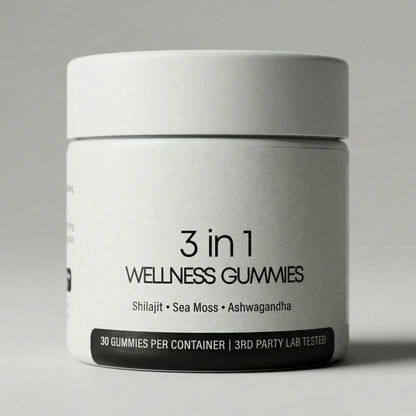 Shilajit 3-in-1 Men’s Wellness Gummies